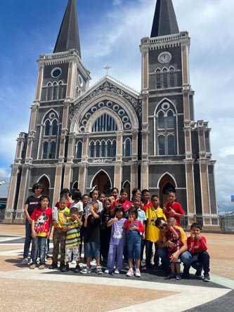 Touring together Church and people